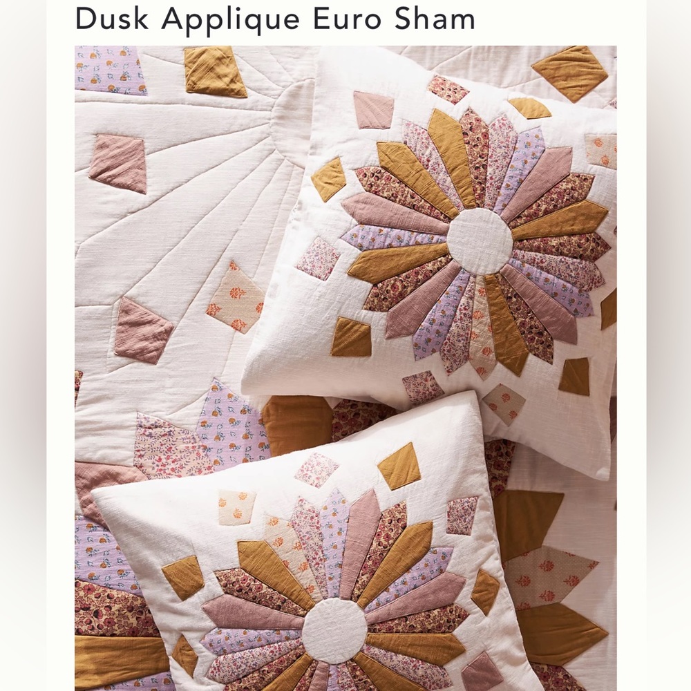 ISO : one more of these Dusk Applique Euro Sham from anthropologie